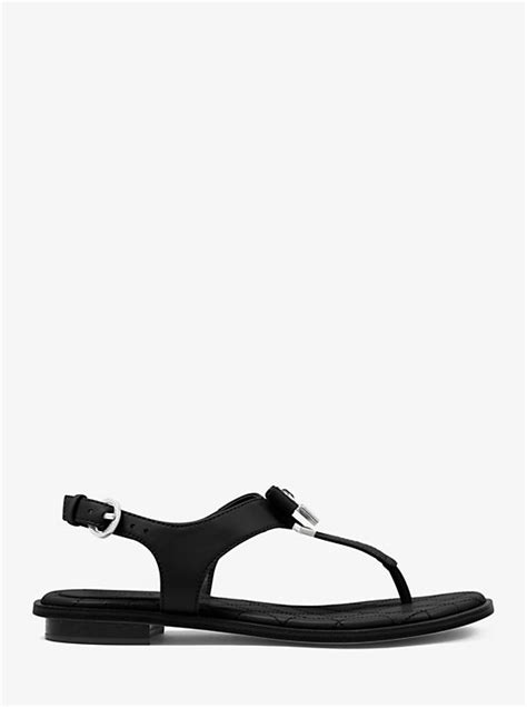 michael kors alice leather sandal olive|Michael Kors Olive Sandals .